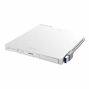 【中古】バッファロー BRXL-PTV6U3-WHA USB3.2（Gen1）対応 ポータブルBDドライブ 書込みソフト添付 ホワイト