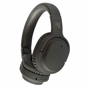 【中古】ag WHP01K 【AG-WHP01K】 ワイヤレス ヘッドホン Bluetooth ノイズキャンセリング ノイキャン ANC マイク付き（ダークグレー）