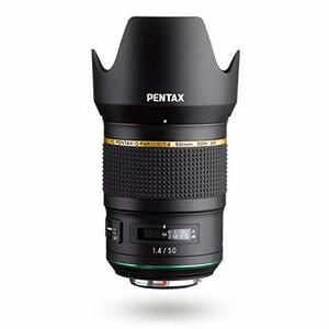 【中古】Pentax HD Pentax D FA 50mm 1.4 SDM AW フルフレーム 全天候カメラレンズ ブラック