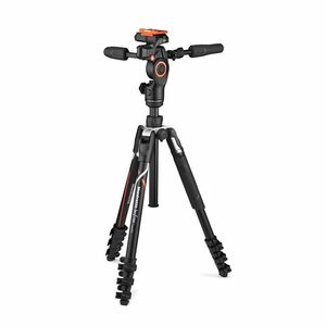 【中古】マンフロット（Manfrotto） befree 3ウェイライブ アドバンス ソニー製α用モデル 三脚 3ウェイ雲台 キャンリングケース付属 MKBFR