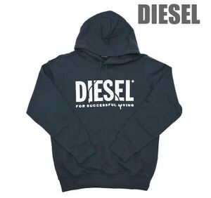 DIESEL パーカー　00SAQJ 0BAWT S－GIR－HOOD ネイビー　XLサイズ