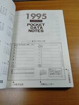 【ふろく】アニメージュ1995年 POCKET DATA NOTE_画像4