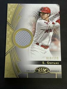 2023 Topps Tier One Shohei Ohtani Certified Patch Relic #10/199 大谷翔平　レリック