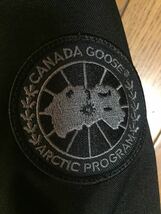 超美品 CANADA GOOSE × EDIFICE 別注 CRESTON ／ クレストン 2XS イエナ カナダグース 国内正規品 サザビーリーグ ブラック 即決_画像2