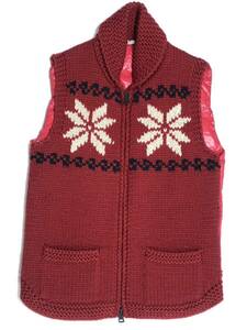 美品 MONCLER カウチン ニット ダウンベスト モンクレール MAGLIONE TORICOT GILET カウチンニット ダウン ベスト