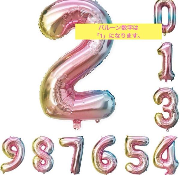 BLATOMY 虹色 数字バルーン 誕生日 パーティー 装飾 風船レインボーグラデーションディジットボール ベビーシャワー用品
