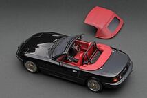 [新品未開封] 1/18 IG3197 Eunos Roadster (NA) Black イグニッションモデル ignition model Mazda ユーノス ロードスター _画像1