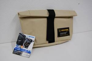 新品！　DEGNER / デグナー　NB-90 WAIST RAIN BAG 2.6L　ベージュ　防水　ウエストバッグ