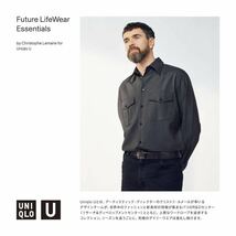 UNIQLO ユニクロUクレープウールタートルネックセーター 57OLIVE XXL_画像3