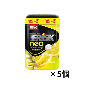 フリスク ネオボトル レモンミント 105g ×5個