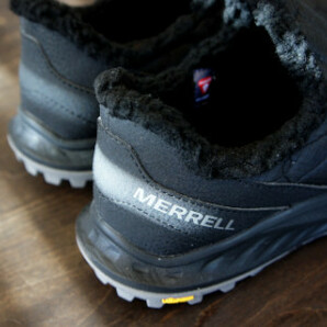 ★ 24.5cm (US7.5) ★ MERRELL メレル アントラ 3 サーモ MOC 067780 黒 ウインターブーツ スリッポン 軽量 アウトドア 新品 正規品