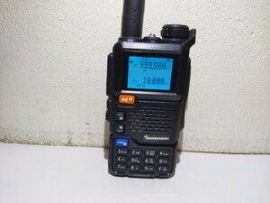 ★送信禁止ファーム・周波数拡張・AM受信★　広帯域受信機　エアバンド受信機　UV-5R PLUS　UHF/VHFエアバンド受信可能!