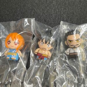 ガチャ ワンピース コレキャラ！ONE PIECE 5 ルフィ ナミ ミホーク 3点セット