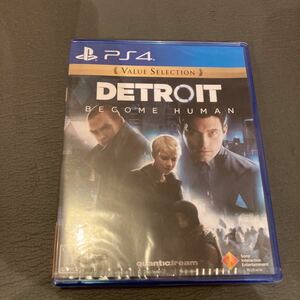 未開封PS4 DETROIT:BECOME HUMAN　デトロイト ビカムヒューマン (VALUE SELECTION)