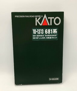 付属品未開封 KATO 10-1313 681系 「しらさぎ」 6両基本セット カトー Nゲージ 鉄道模型☆良品☆　[37-1205-2N1]