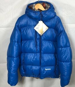 Supreme シュプリーム Madras Reversible WINDSTOPPER Puffer Jacket サイズ:L リバーシブル ダウンジャケット ☆良品☆[661-1115-7O11]