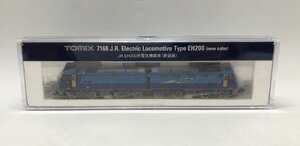 美品 付属品未開封 TOMIX 7168 JR EH200系電気機関車(新塗装) Nゲージ トミックス 鉄道模型 ☆良品☆ [37-1124-2N2]