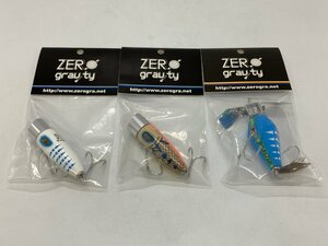 未開封 ZERO gravity ゼログラビティ ルアー 3点セット 007 ドンQホーテ / 005 セパルチュラ BOASTER 釣具 ☆未使用品☆[63-1214-E4]