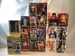 1円～ 未開封 ONE PIECE/ワンピース プライズ フィギュア 19個まとめ ルフィ/フランキー将軍/ナミ/ニコロビン/ヤマト/ゾロ/他[30-1217-T3]