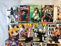 1円～ 未開封 少年誌系 プライズフィギュア 35点まとめ Qposket 等 僕のヒーローアカデミア NARUTO BLEACH 他 [322-1219-E8]☆良品☆_画像2