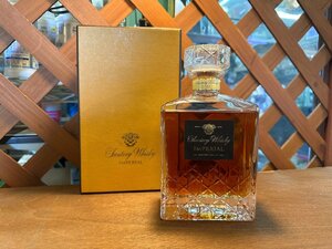 ●【千葉県内限定発送】未開栓 箱付き SUNTORY IMPERIAL サントリー インペリアル カガミクリスタル 43％ 600ml ※年齢確認必須●