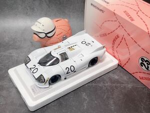 1/18 ミニチャンプス　PMA Porsche 917/20 3h Le Mans 1971　ホワイトビック　ポルシェ　330PCS限定品(おまけ付き: ピンクピッグ　貯金箱)