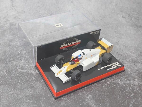 PMA 1/43 MINICHAMPS McLAREN TAG TURBO MP4/2C K.ROSBERG GP PORTUGAL 1986 ミニチャンプス マクラーレン　関: BBR MAKEUP