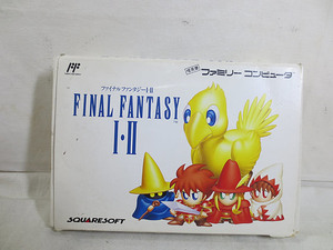 美品　ファミコン　FC　 ファイナルファンタジーI・II 完品