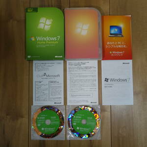 Microsoft Windows 7 Home Premium x64 x86 通常製品版 パッケージ版