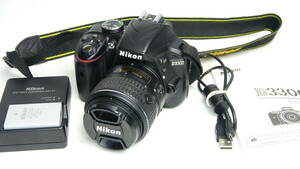 《送料無料》美品 Nikon D3300 ニコン　一眼レフ