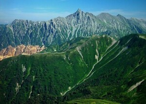  копье штук пик .. гора . север Alps Япония 100 название гора картина способ обои постер A2 версия 594×420mm(. ... наклейка тип )001A2