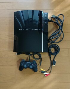 PlayStation3 HDD 60GB 初期型 ブラック PS3 本体 CECHA00 動作確認済 PS 1/2/3プレイ可 SONY ソニー プレイステーション3