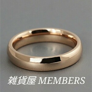  free shipping 8 number pink gold surgical stainless steel simple ring ring girls lady's boys men's being gone sequence end becomes 