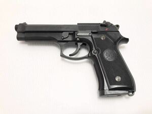 【1円】 エアガン ベレッタ P.BERETTA U.S.A CORP. ACKK.,MD. BER002432 A MOD.92F-CAL.9mm Parabellum-PATENTED ASGK ジャンク品扱い