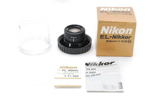 ほぼ未使用!! Nikon ニコン EL-NIKKOR 63mm F2.8 N 引き伸ばしレンズ #5430