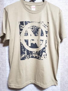 x66/ハナタラシ Ｔシャツ/サンドカーキＭサイズ// boredoms ボアダムス hanatarash gerogerigegege ゲロゲリゲゲゲ merzbow whitehouse spk