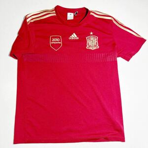 サッカー スペイン代表 アディダス adidas ユニフォーム 2010 赤 レッド XOサイズ
