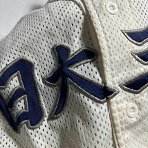 日大三高 野球部 支給 着用 刺繍ロゴ ミズノ MIZUNO ユニフォーム Lサイズ_画像10