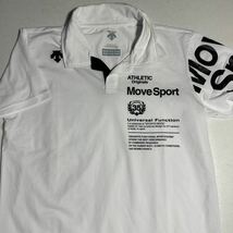 デサント DESCENTE ムーヴ スポーツ MOVE SPORT スポーツ ポロシャツ Mサイズ_画像2