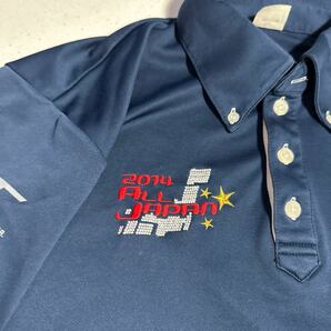 インターハイ2014 ミズノ MIZUNO スポーツ トレーニング用 ポロシャツ Lサイズの画像7