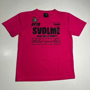 スボルメ svolme ピンク フットサル サッカー プラクティスシャツ 160cm