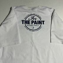 インザペイント IN THE PAINT 白 ホワイト バスケットボール トレーニング プラクティスシャツ XLサイズ_画像9