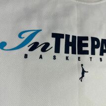インザペイント IN THE PAINT 白 ホワイト バスケットボール トレーニング プラクティスシャツ XLサイズ_画像6