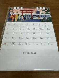 日野自動車　卓上カレンダー　2024年　HINO 非売品　日野