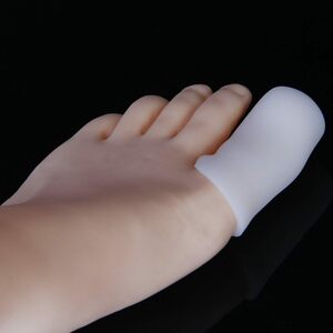 ★★(L) 足指保護キャップ つま先プロテクター 足先のつめ保護キャップ シリコン 