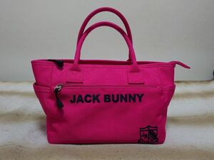 美品☆JACK BUNNY by PEARLY GATES ジャックバニー カートバック PK☆