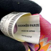 エルメス スカーフ ツイリー マーブルシルク Marble Silk HERMES シルクツイル 2021年春夏 京都マーブル_画像5
