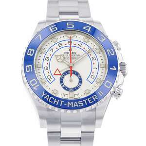 ロレックス ヨットマスター2 ランダムシリアル ルーレット 116680 ROLEX 腕時計 白文字盤 【安心保証】