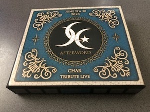 Char/チャー『AFTERWORD-CHAR TRIBUTE LIVE /BOX SET』2Blu-ray+2CD【予約特典付き】JLC/Pink Cloud/ピンク・クラウド/金子マリ/ブルーレイ