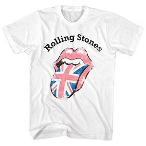 ローリング・ストーンズ『The Rolling Stones / Union Jack Tongue Logo T-Shirt』Tシャツ/Mサイズ【未開封】Mick Jagger/ミック・ジャガー